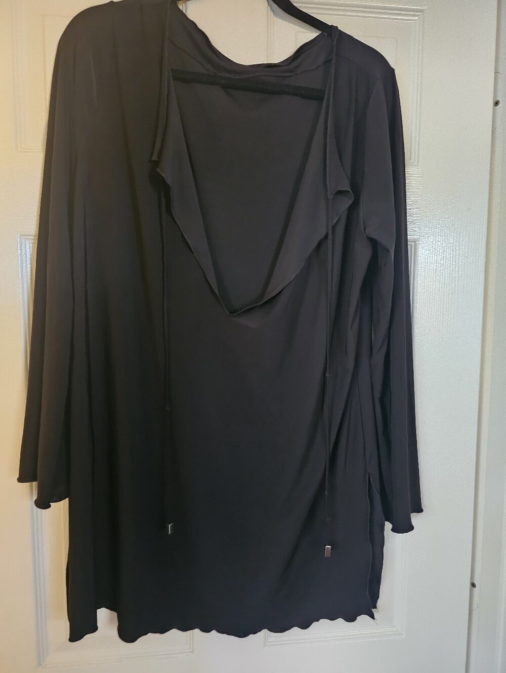 Magicsuit Black Swim Coverup with Hood